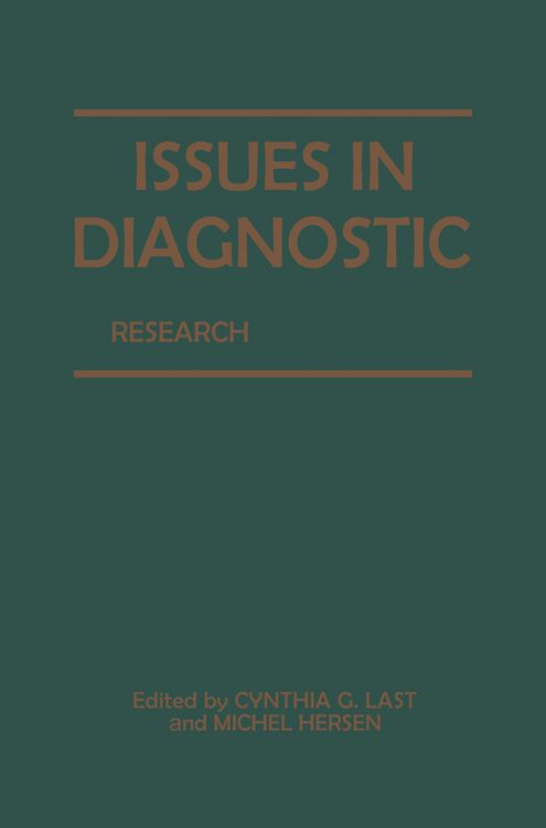 Produktbild: Issues in Diagnostic Research