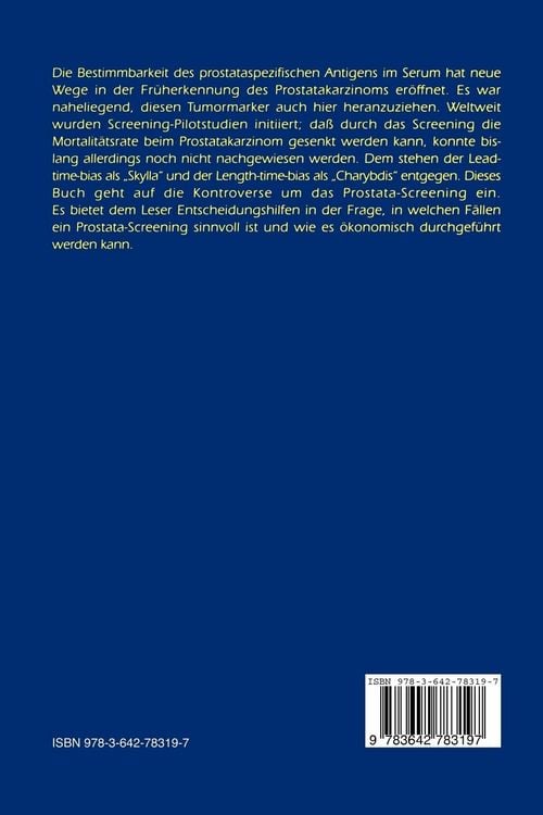 Produktbild: Screening des Prostatakarzinoms