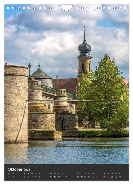 Produktbild: Kitzingen im Hochformat (Wandkalender 2026 DIN A4 hoch), CALVENDO Monatskalender