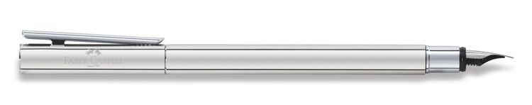 Produktbild: Faber-Castell F&uuml;ller NEO Slim Edelstahl, gl&auml;nzend, M
