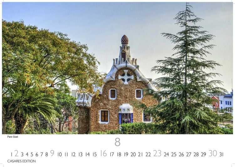 Produktbild: Barcelona Kalender 2026 – Wandkalender | Fotokalender Spanien 35x50cm - Foto. mit den schönsten Motiven, Sehenswürdigkeiten & Inspirationen"