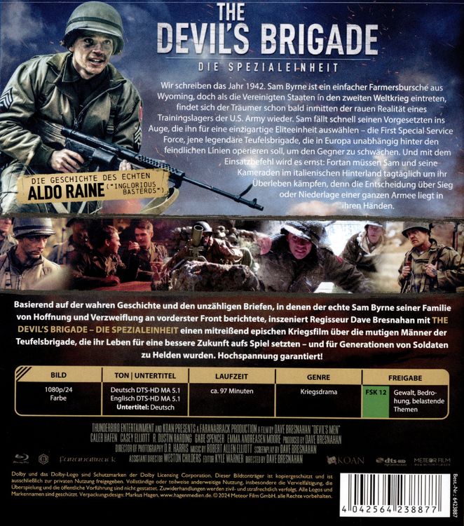Produktbild: The Devil's Brigade - Die Spezialeinheit (Blu-ray)