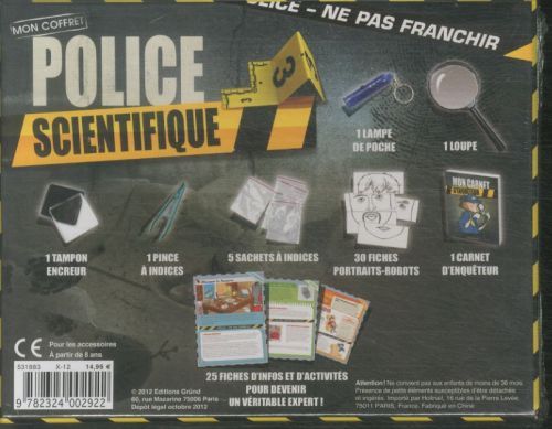 Produktbild: Mon coffret police scientifique