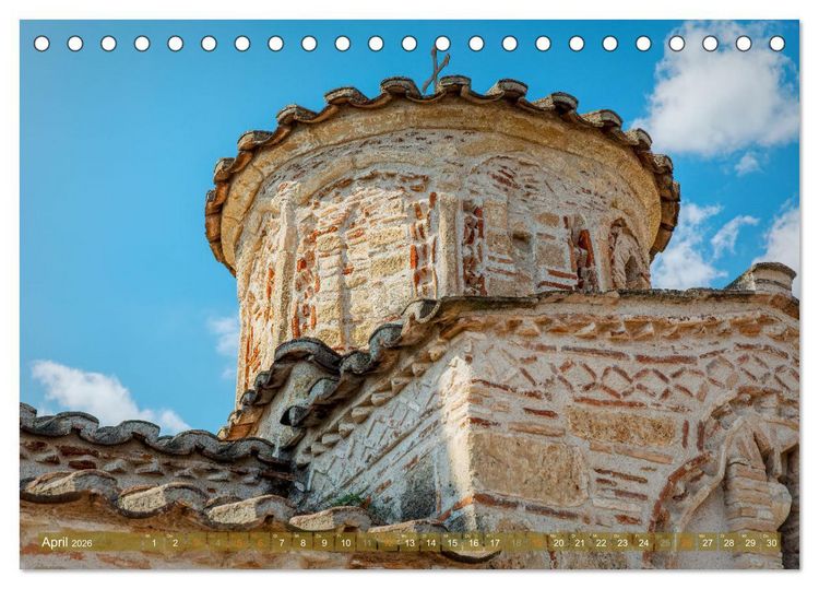 Produktbild: Peleponnes, traumhafte Halbinsel Griechenlands (Tischkalender 2026 DIN A5 quer), CALVENDO Monatskalender