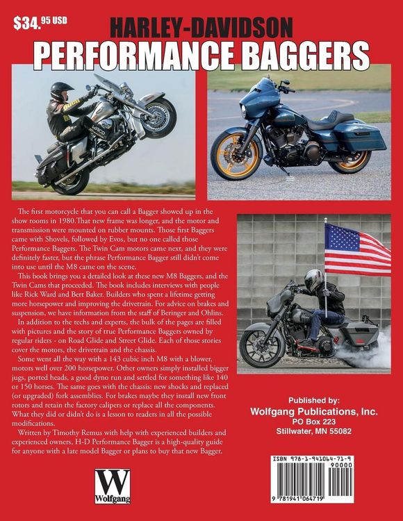Produktbild: Harley-Davidson Performance Bagger