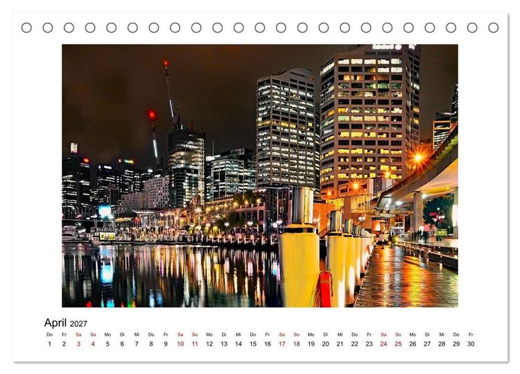 Produktbild: Sydney - beeindruckende Metropole (Tischkalender 2027 DIN A5 quer), CALVENDO Monatskalender