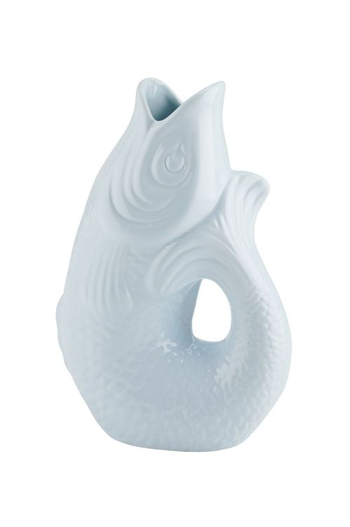 Produktbild: Monsieur Carafon Fisch Vase, blue horizon, 1,2 Liter
