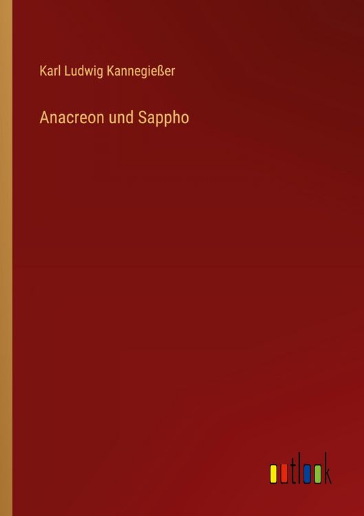 Produktbild: Anacreon und Sappho
