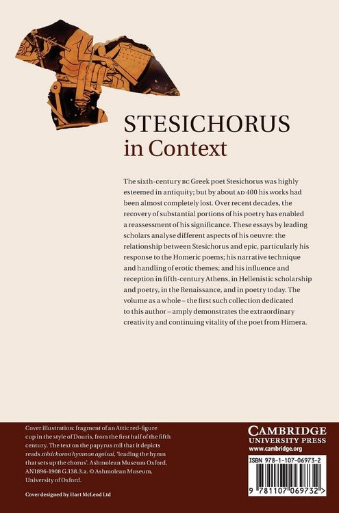 Produktbild: Stesichorus in Context