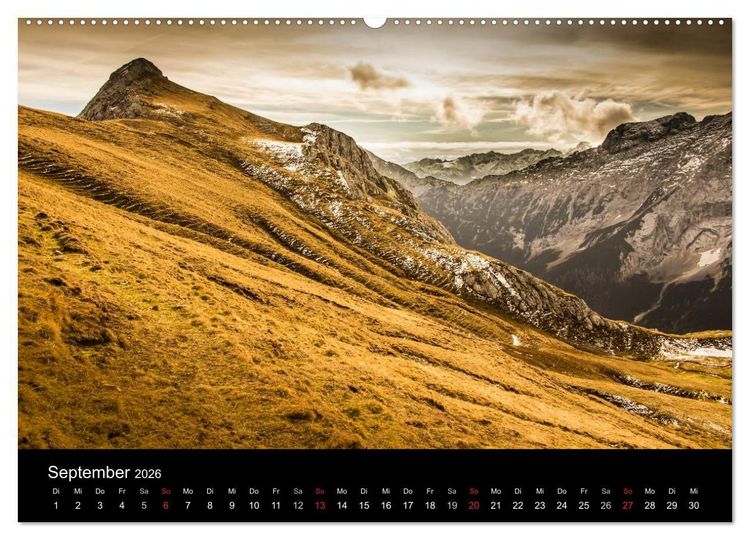 Produktbild: Bergpixel "H&ouml;henrausch und Leidenschaft" (hochwertiger Premium Wandkalender 2026 DIN A2 quer), Kunstdruck in Hochglanz