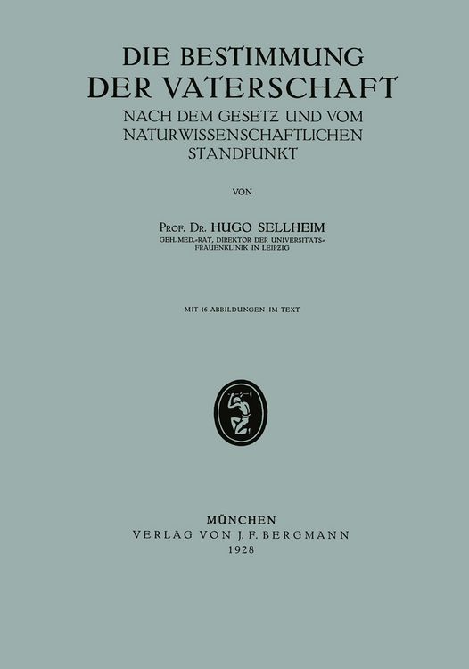 Produktbild: Die Bestimmung der Vaterschaft