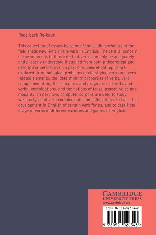 Produktbild: The Verb in Contemporary English