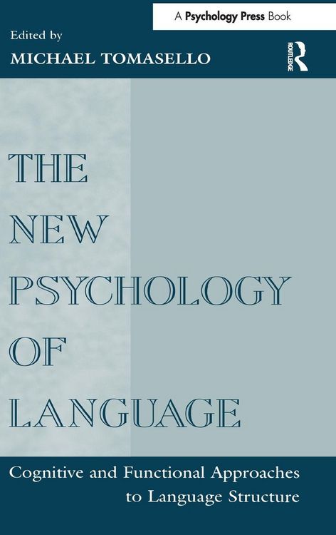 Produktbild: The New Psychology of Language