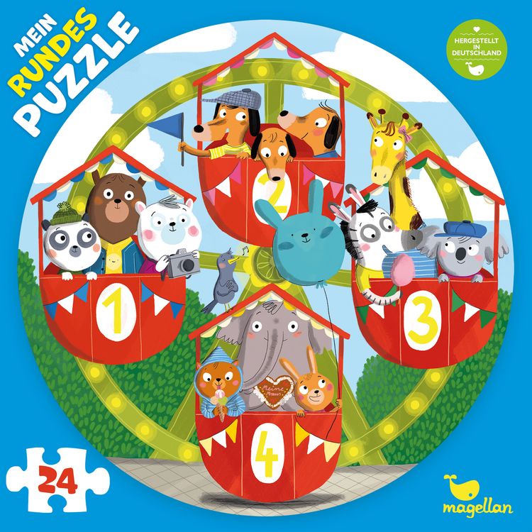 Produktbild: Mein rundes Puzzle - Auf dem Riesenrad