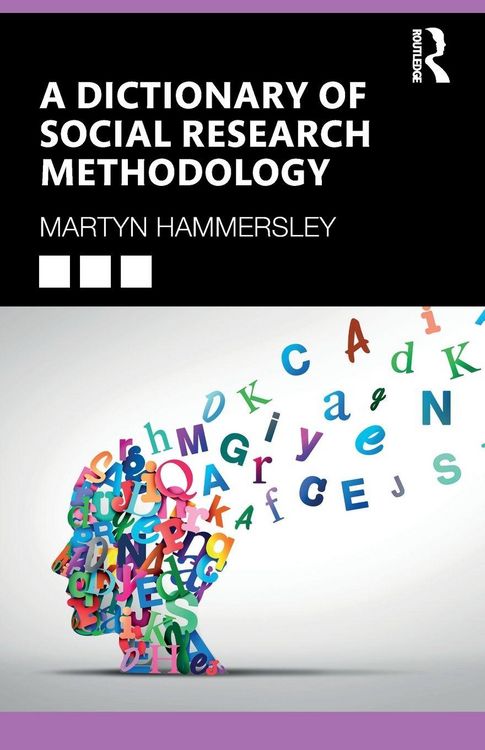 Produktbild: A Dictionary of Social Research Methodology