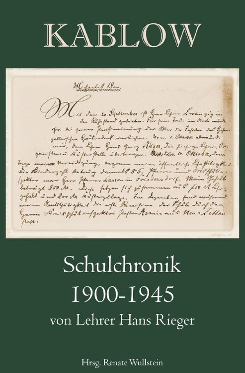 Produktbild: Kablow Schulchronik