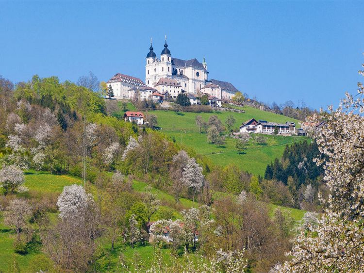 Produktbild: CALVENDO Puzzle Basilika am Sonntagberg | 1000 Teile Lege-Gr&ouml;&szlig;e 64 &times; 48 cm Foto-Puzzle f&uuml;r gl&uuml;ckliche Stunden