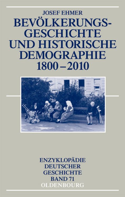 Produktbild: Bev&ouml;lkerungsgeschichte und Historische Demographie 1800-2010