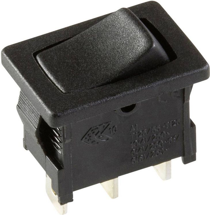 Produktbild: InterB&auml;r 3631-100.22 Wippschalter 3631-100.22 250 V/AC 10A 1 x Aus/Ein rastend 1St.