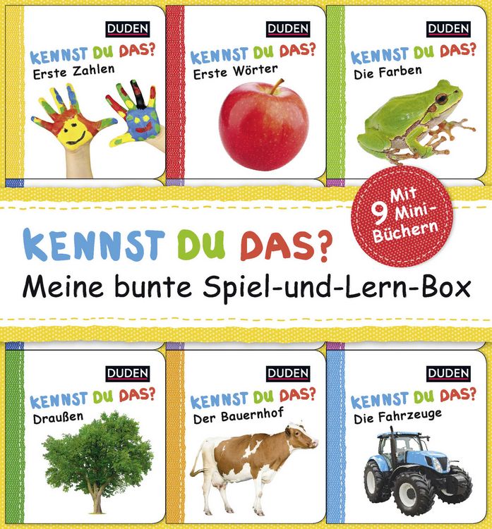 Produktbild: Duden 12+: Kennst du das? Meine bunte Spiel-und-Lern-Box