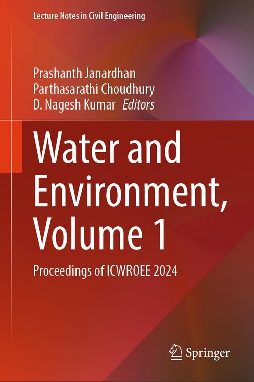 Produktbild: Water and Environment, Volume 1