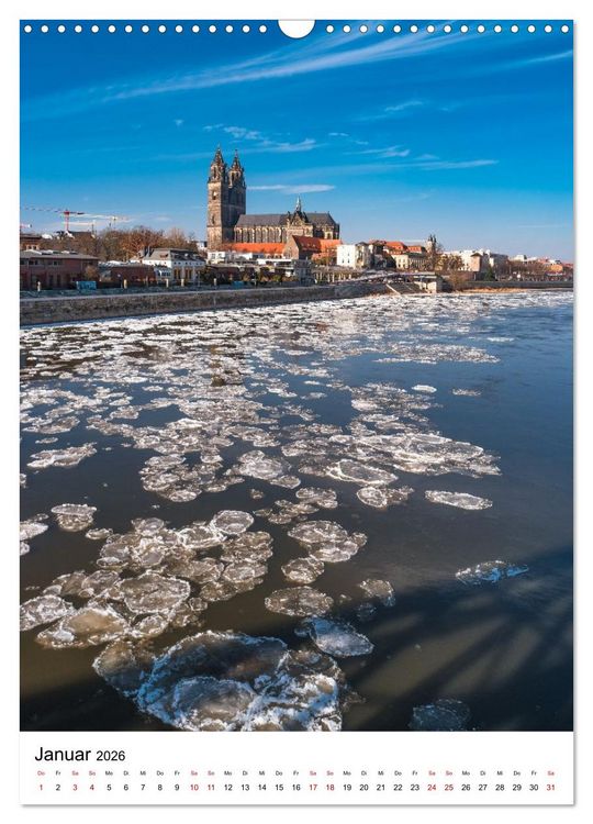 Produktbild: Magdeburg - Die sch&ouml;nsten Momente (Wandkalender 2026 DIN A3 hoch), CALVENDO Monatskalender