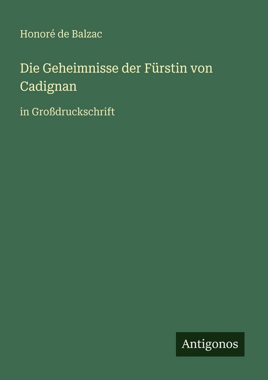 Produktbild: Die Geheimnisse der F&uuml;rstin von Cadignan