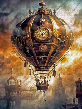 Produktbild: CALVENDO Puzzle Hei&szlig;luftballon | 1000 Teile Lege-Gr&ouml;&szlig;e 64x48cm Foto-Puzzle f&uuml;r gl&uuml;ckliche Stunden