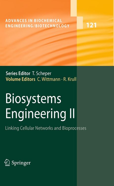 Produktbild: Biosystems Engineering II