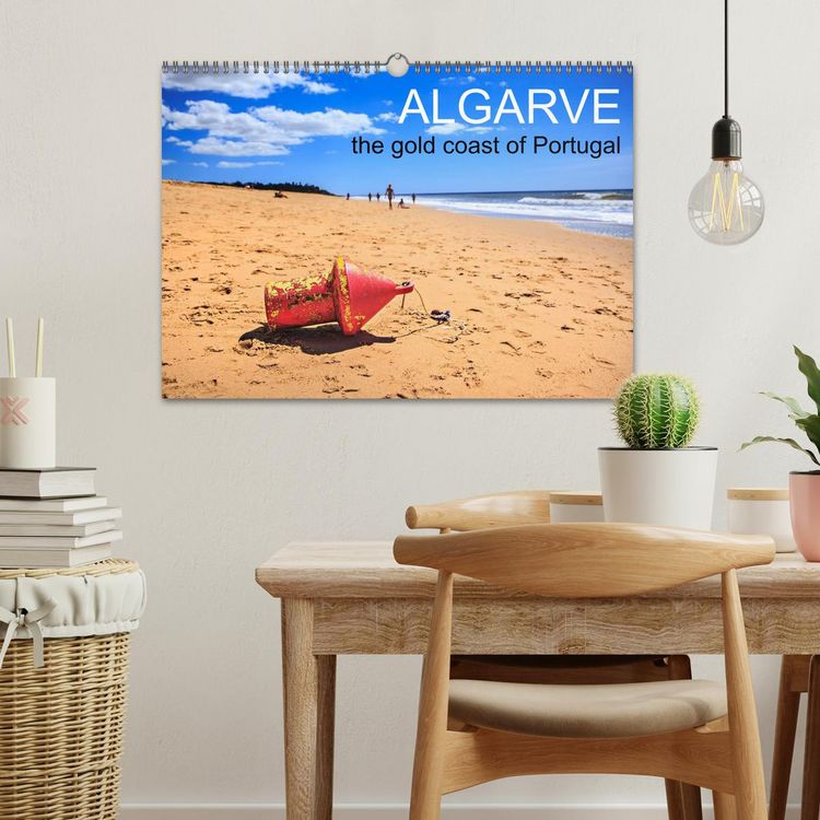 Produktbild: Algarve - the gold coast of Portugal (Wall Calendar 2026 DIN A3 landscape), CALVENDO 12 Month Wall Calendar