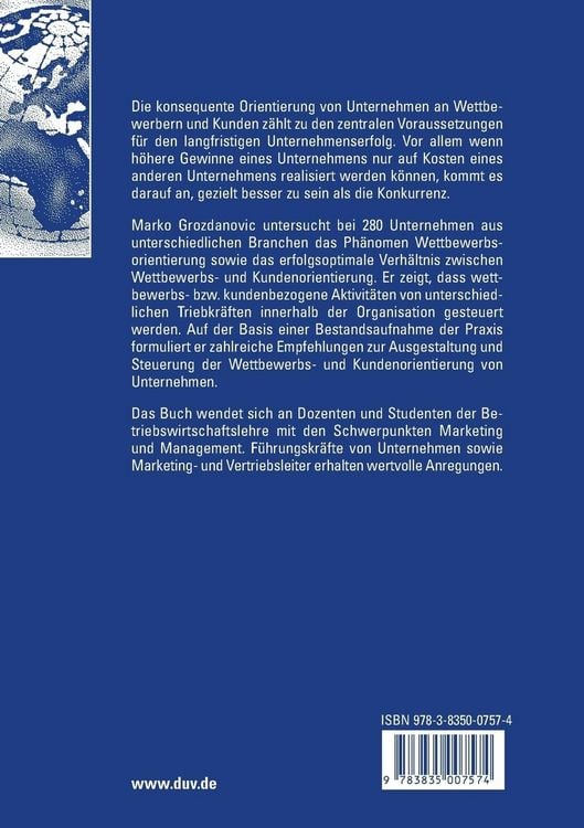 Produktbild: Wettbewerbsorientierung von Unternehmen