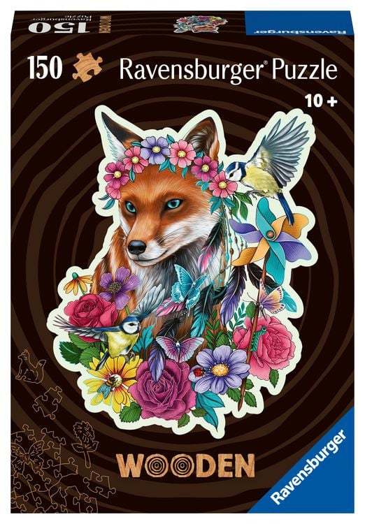 Produktbild: Wooden Puzzle 150 Teile - Bunter Fuchs