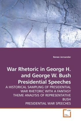 Produktbild: Jernander, R: War Rhetoric in George H. and George W. Bush P