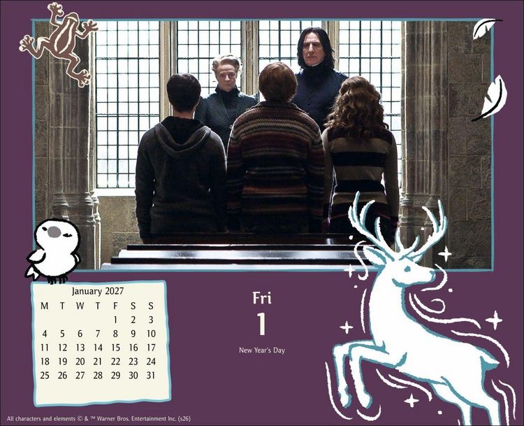 Produktbild: Harry Potter Tagesabrei&szlig;kalender 2027