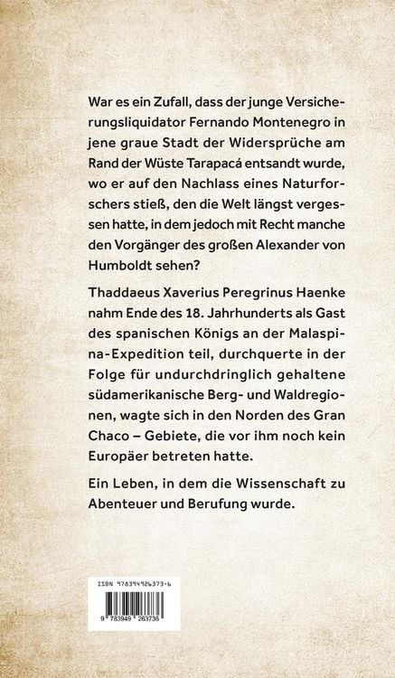 Produktbild: Thaddaeus Xaverius Peregrinus Haenke