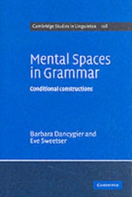 Produktbild: Mental Spaces in Grammar