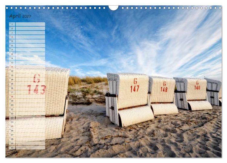 Produktbild: Lichtspiele auf der Halbinsel Dar&szlig; (Wandkalender 2027 DIN A3 quer), CALVENDO Monatskalender