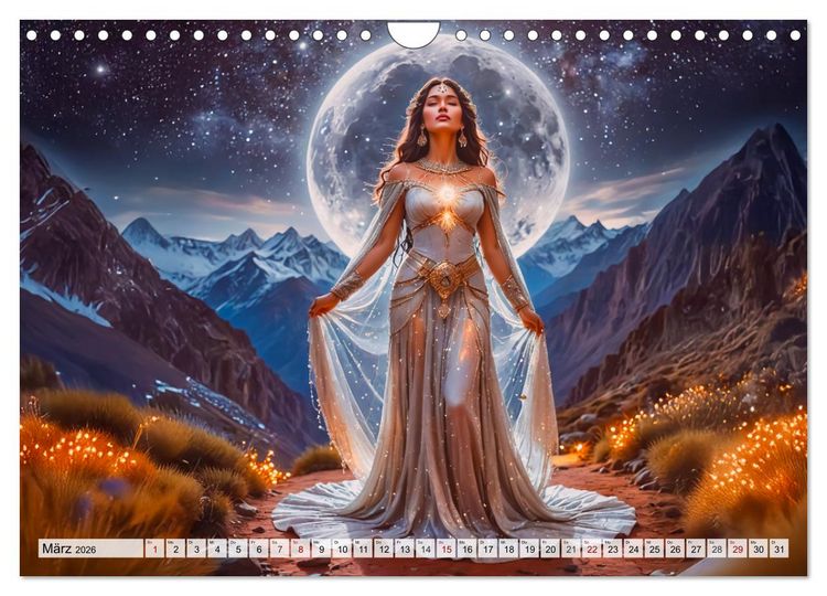 Produktbild: Inka-Mythologie - G&ouml;tter, Helden und Monster (Wandkalender 2026 DIN A4 quer), CALVENDO Monatskalender