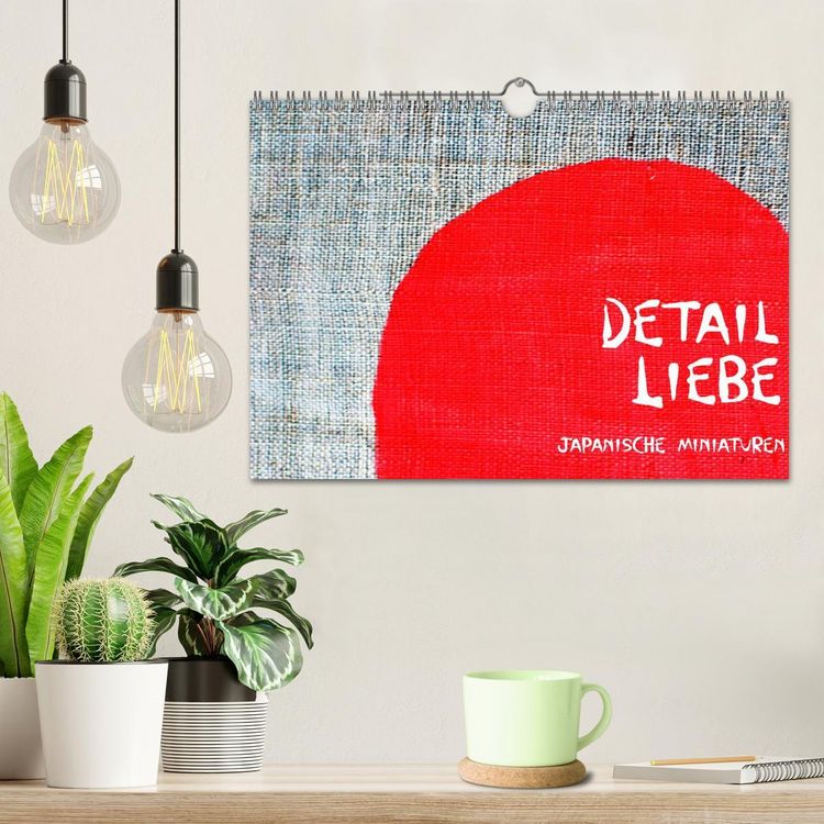 Produktbild: Detail Liebe &ndash; Japanische Miniaturen (Wandkalender 2026 DIN A4 quer), CALVENDO Monatskalender