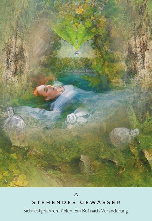 Produktbild: Healing Waters Orakel - 44 Karten mit Botschaften und Anleitungen