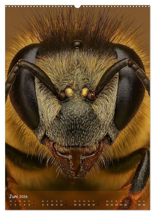 Produktbild: Makromonster - Sch&ouml;nheit im Detail (hochwertiger Premium Wandkalender 2026 DIN A2 hoch), Kunstdruck in Hochglanz