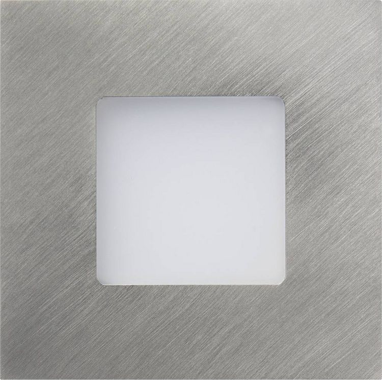 Produktbild: Heitronic 27693 LED-Einbauleuchte LED LED fest eingebaut 2W Edelstahl (geb&uuml;rstet)