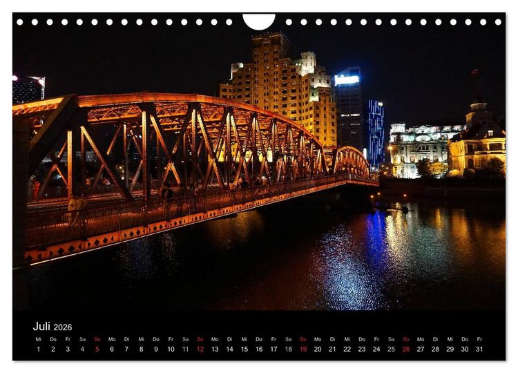 Produktbild: China 2026 - Metropolen und Landschaften (Wandkalender 2026 DIN A4 quer), CALVENDO Monatskalender