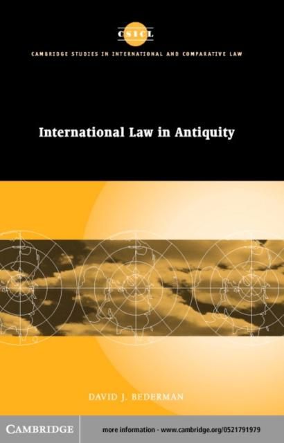 Produktbild: International Law in Antiquity