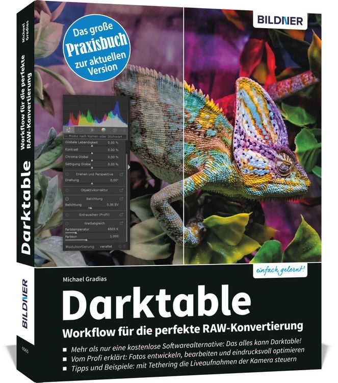 Produktbild: Darktable - Workflow f&uuml;r die perfekte RAW-Konvertierung