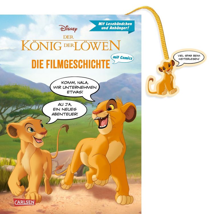 Produktbild: Disney: Der K&ouml;nig der L&ouml;wen - Die Filmgeschichte mit Comics