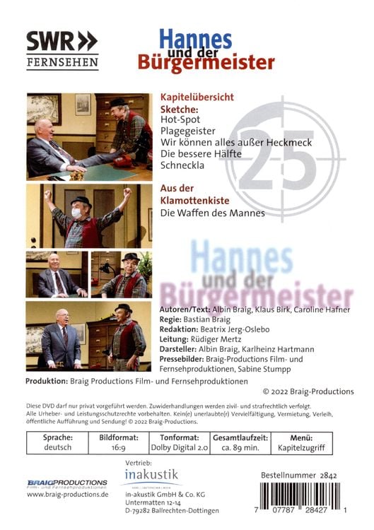 Produktbild: Hannes und der B&uuml;rgermeister - Teil 25