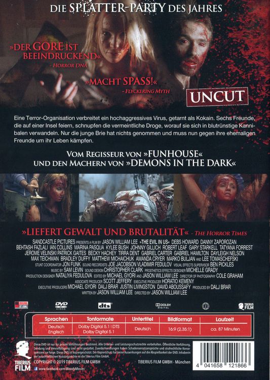 Produktbild: The Evil in Us - Uncut