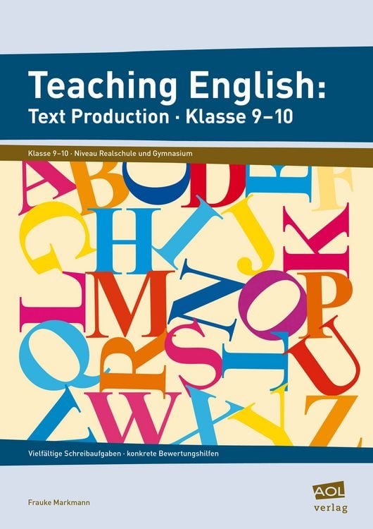 Produktbild: Teaching English: Text Production - Klasse 9-10