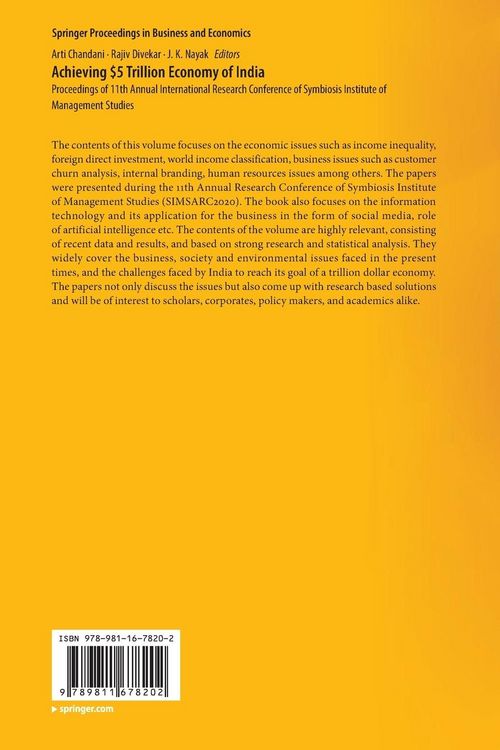 Produktbild: Achieving $5 Trillion Economy of India